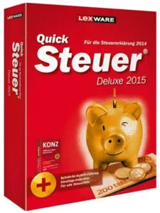 Lexware QuickSteuer Deluxe 2015的图片1