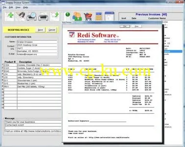 NorthStar Solutions Snappy Invoice System 6.3.0的图片1