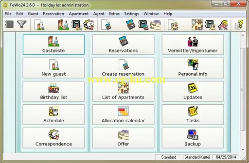 FeWo24 Holiday Let Administration 2.6.0d Bilanguage的图片1
