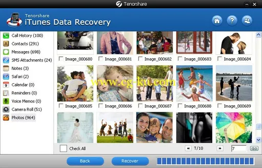 Tenorshare ITunes Data Recovery 4.6.0 + Portable的图片1