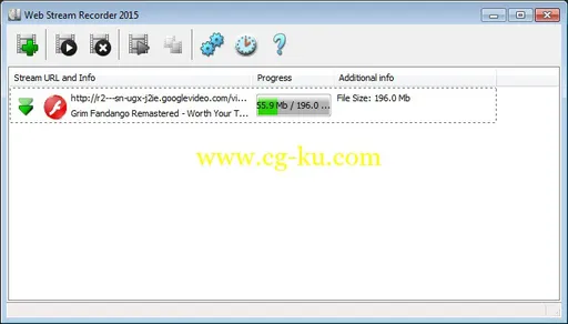 Web Stream Recorder 2015 V3.0 Build 2097的图片1