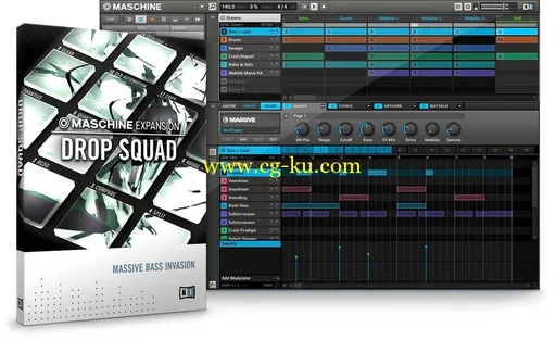 Native Instruments Maschine Expansion Drop Squad V1.1.0 HYBRID的图片1