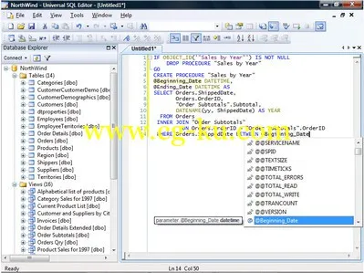 Universal SQL Editor 1.6.2.1的图片1