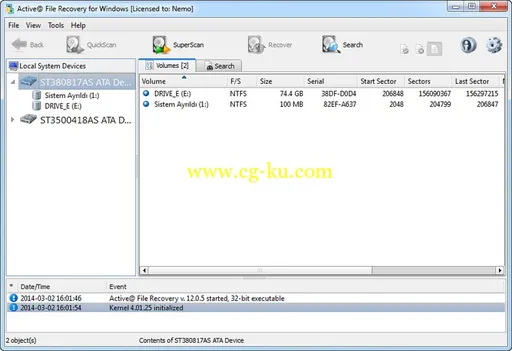 Active Partition Recovery Professional 12.0.1的图片1