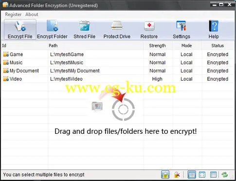 Advanced Folder Encryption 6.7.5的图片1