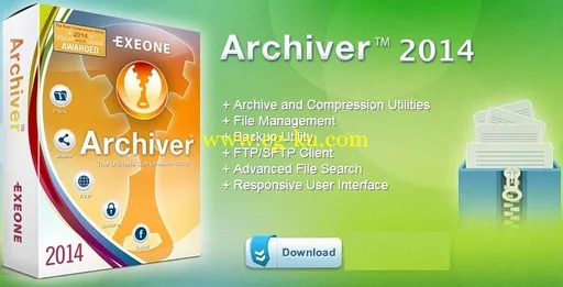 ExeOne Archiver 2014 2.0.2.002 Multilingual的图片1