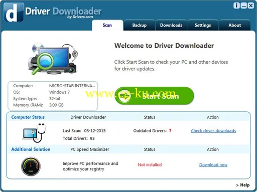 Driver Downloader 3.2的图片1