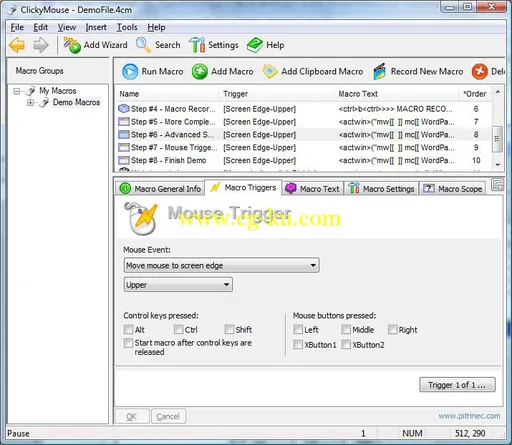 Pitrinec ClickyMouse 7.6.8 Professional的图片1