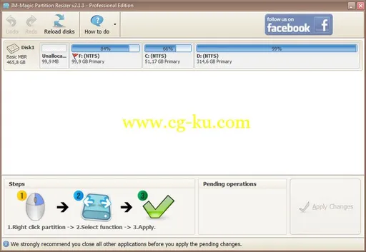 IM-Magic Partition Resizer 2.5.0的图片1