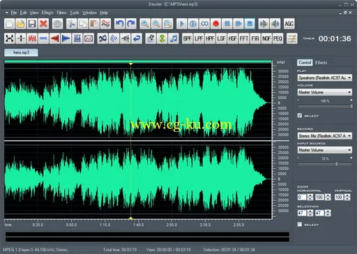 Dexster Audio Editor 4.4的图片1