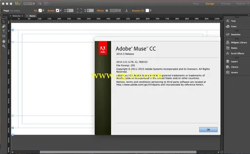 Adobe Muse CC 2014.3.2.11 Multilangual MacOSX的图片2