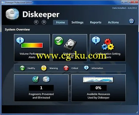 Diskeeper Professional 2015 18.0.1104.0的图片1