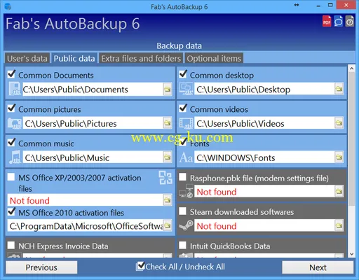 Fab AutoBackup Pro 6.0.1.25353的图片1