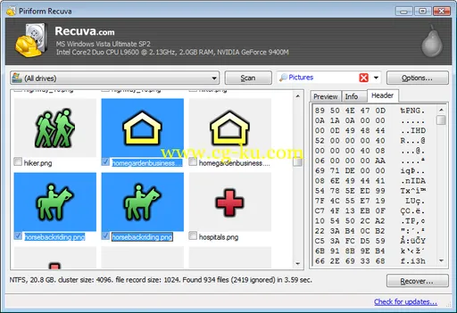 Recuva 1.52.1086 Professional / Technician + Portable的图片1