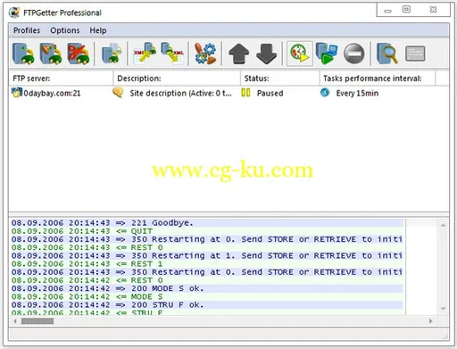 FTPGetter Professional 5.75.0.25 Multilingual的图片1