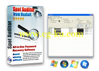 Nsasoft SpotAuditor 5.0.3.0 密码找回工具的图片1