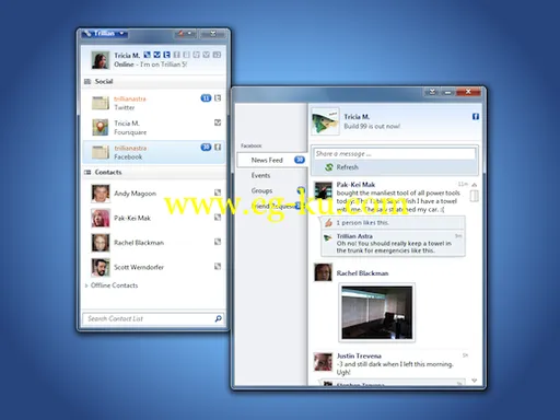 Trillian V5.3.0.16的图片2