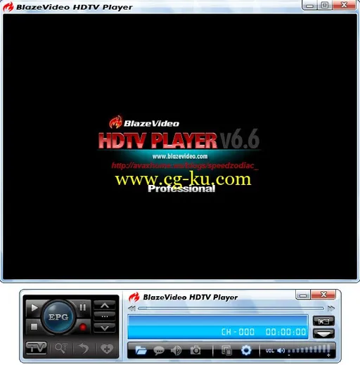 BlazeVideo HDTV Player Professional 6.6.0.4的图片1