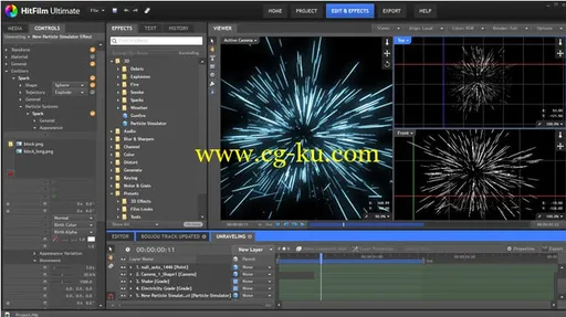 FXhome HitFilm 4 Pro 4.0.5227.37263 X64的图片1