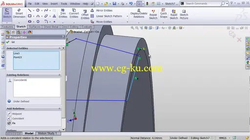 Cadjunkie – SolidWorks 301: Surfacing Techniques的图片3