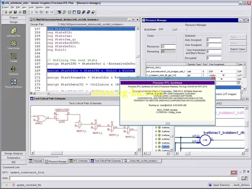 Mentor Graphics Precision RTL 2013a.9 X32/X64的图片2