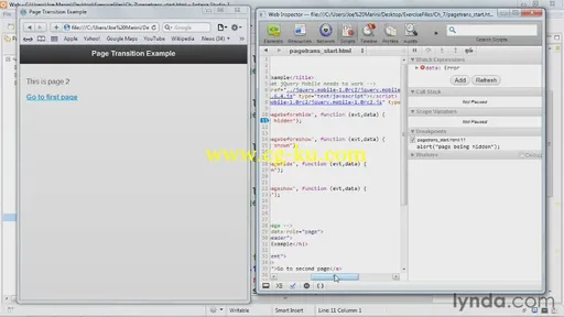 JQuery Mobile Essential Training的图片2