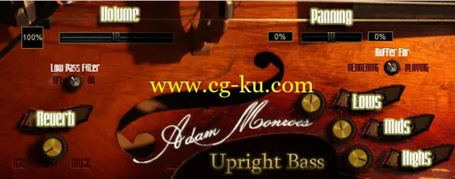 音效下载Adam Monroe Music Upright bass 1.3 KONTAKT VST的图片1