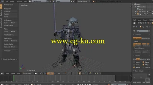 Blender游戏动画教程的图片1