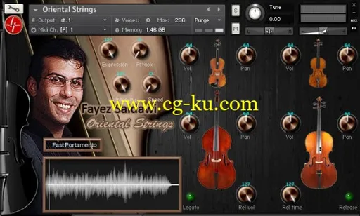 音效下载Findasound Fayez Saidawi Oriental Strings KONTAKT的图片1