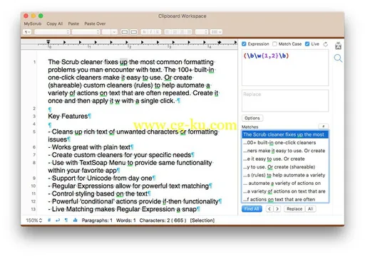 TextSoap 8.0.8 MacOSX的图片1