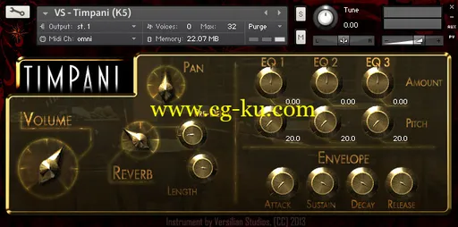 Versilian Studios Timpani KONTAKT VST AU的图片1