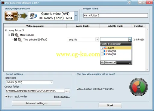 VSO DVD Converter Ultimate 4.0.0.13 Multilingual的图片1