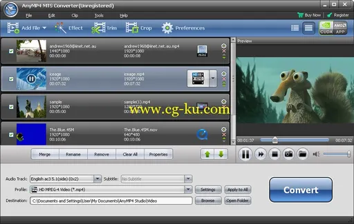 AnyMP4 MTS Converter 6.5.8 Multilingual的图片1