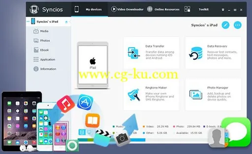 Anvsoft SynciOS Pro 5.0.4的图片1