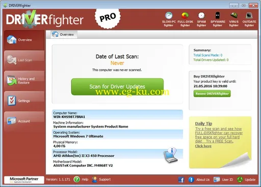 DRIVERfighter 1.1.171 Multilingual的图片1