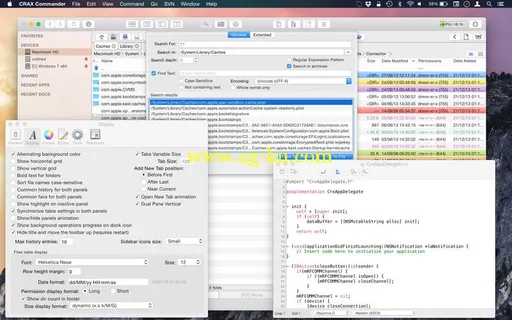 CRAX Commander 1.10.10 Multilingual MacOSX的图片1