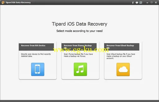 Tipard iOS Data Recovery 8.1.10 Multilingual的图片1