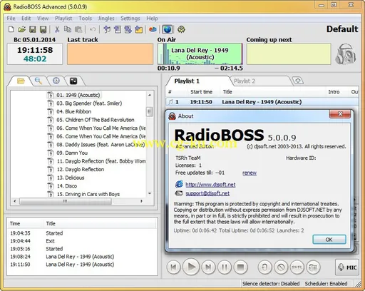 RadioBOSS Advanced 5.4.4.0 Multilanguage的图片2