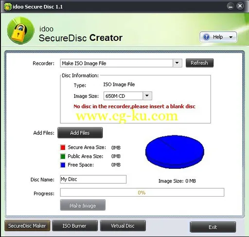 Idoo Secure Disc Creator 6.0的图片1