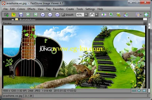 FastStone Image Viewer 5.7 Corporate + Portable的图片1