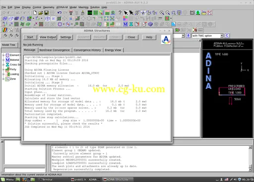 ADINA System 9.2.2 Win/Linux的图片2