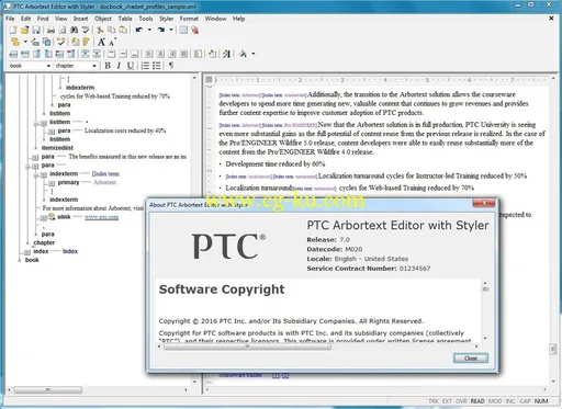 PTC Arbortext Editor 7.0 M020的图片2