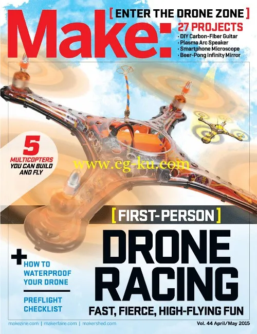 Make Magazine – April/May 2015-P2P的图片1