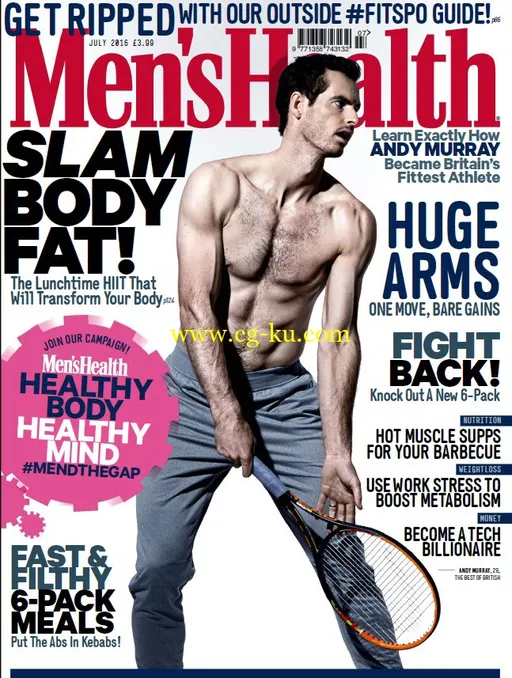 Men’s Health UK – July 2016-P2P的图片1