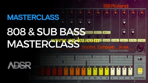 ADSR Sounds – 808 and Sub Bass Masterclass (2016)的图片1