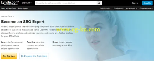 Lynda – Become an SEO Expert的图片1