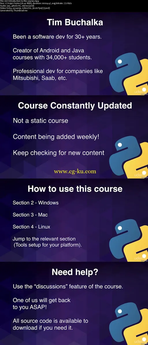 Python – Learn Python From Scratch In No Time Flat!的图片2