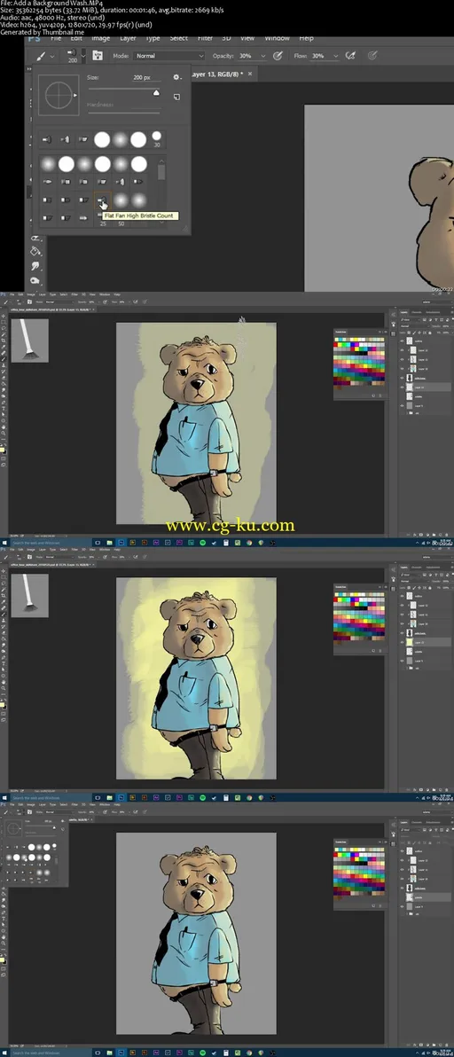 Digital Illustration Basics: How to Color a Drawing in Photoshop的图片2