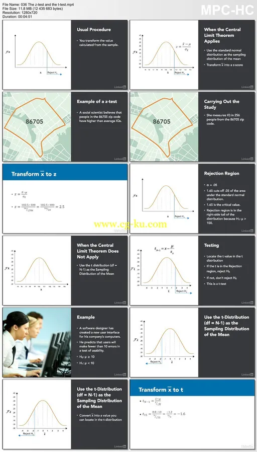 Lynda – Statistics with Excel Part One (updated Jun 02, 2016)的图片2