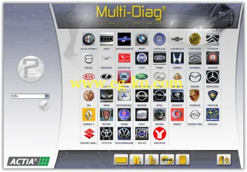ACTIA Multi-Diag IV-2013 + SP2 Multilingual的图片1
